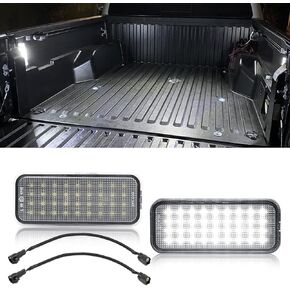 Truck LED Bed Lights Trunk Lighting Kit Compatible with Tacoma 2020 2021 2022 2023,Clear Lens White LED Bed Cargo Lights Assembly Replacement for PT85735200 (Built-in 36Pcs LED Beads)