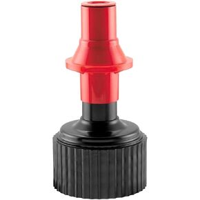 Tuff Juff 5Gal Replacement Black Cap w/ Spill Proof Red Spout RRS