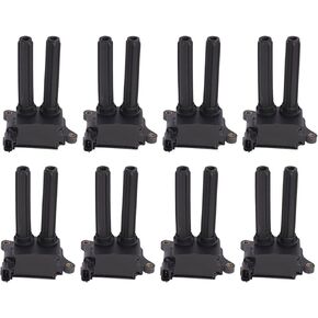 ENA Set of 8 Ignition Coil Pack V8 5.7L 6.1L 6.4L Compatible with Chrysler Dodge Ram Jeep Aspen 300 Challenger Charger Durango Magnum Commander Grand Cherokee 2005-2019 Coils for UF504 C1526