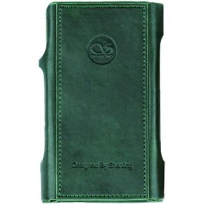 SHANLING M6 Ultra Leather Case,SHANLING M6 Ultra Digital Audio Player Special Protective Case,PU Leather Material,Anti-Collision and Anti-Fall,Corrosion Resistance Heat Dissipation (Green)