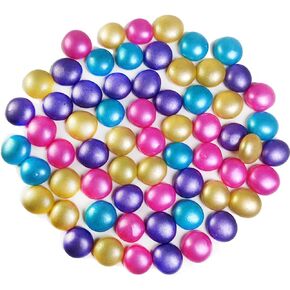 2 رطل من الأحجار الكريمة الزجاجية الملونة لحشو المزهرية، مشروع حرف الفسيفساء الرخامية المسطحة، أحجار ديكور الحفلات ذات موضوع حورية البحر، لهجات منزلية، أرجواني، أزرق، فوشيا، أصفر، ديكور صيف عيد الفصح in Kuwait