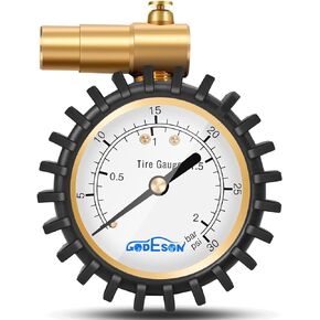 GODESON Presta Tire Pressure Gauge, Presta Valve Tire Pressure Gauge