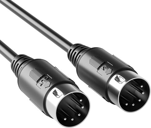 MD-PRO 5 Pin DIN MIDI Cable OFC Wire for Keyboard, Rack Synth, Sampler, Sound Source and Other Music Gear. MD-PRO (3 Feet (2 Pack)) in Saudi Arabia