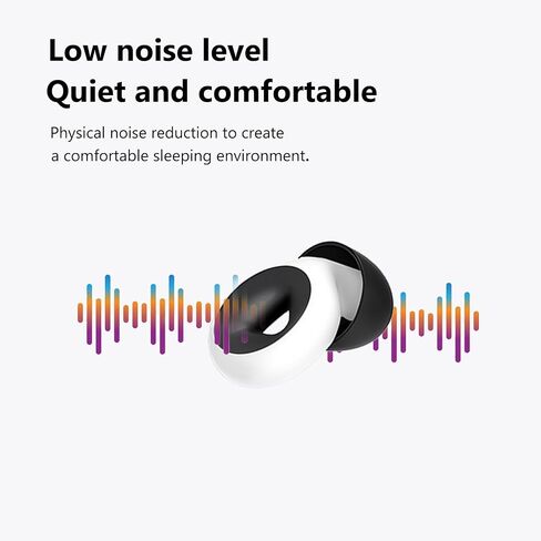 Earplugs for Sleeping Noise Cancelling, Reusable Noise-Reducing Earplugs, Perfect for Sleep, Focus, Noise Sensitivity & Travel, Soft Silicone Hearing Protection Ear Plugs, 26dB Noise Reduction in Saudi Arabia