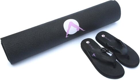 سجادة يوجا كلاسيكية/مطبوعة سميكة للغاية وطويلة. يتضمن روزين خالٍ من الانزلاق in Kuwait