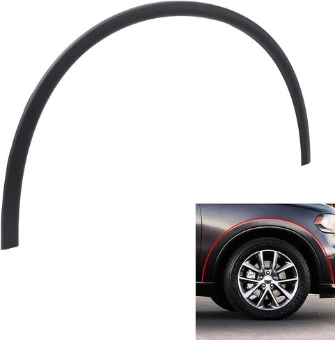 Front Right Wheel Fender Flare Molding Trim Fit for Dodge Durango 2011-2018 Replace for CH1291112 57010620AE in Saudi Arabia