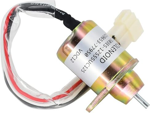 12V M806808 الوقود اغلاق صمام الملف اللولبي 119653-77950 1503ES-12S5SUC5S متوافق مع جون ديري 3009 3011 3012 3013 2210 2305 2320 4X2 6X4 متوافق مع يانمار 4TNV88 Eng in Kuwait