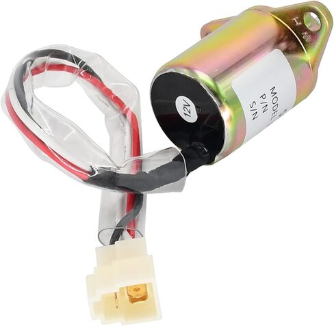 12V M806808 الوقود اغلاق صمام الملف اللولبي 119653-77950 1503ES-12S5SUC5S متوافق مع جون ديري 3009 3011 3012 3013 2210 2305 2320 4X2 6X4 متوافق مع يانمار 4TNV88 Eng in Kuwait