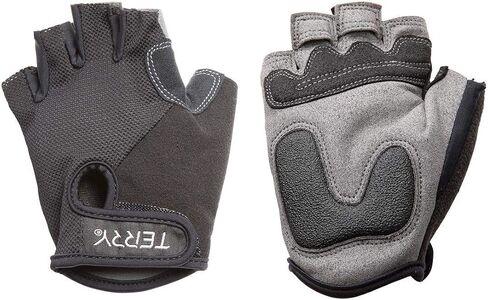 قفازات Terry T-Gloves، قفازات نسائية شبكية نصف إصبع مبطنة لركوب الدراجات، راحة الزندي in Saudi Arabia