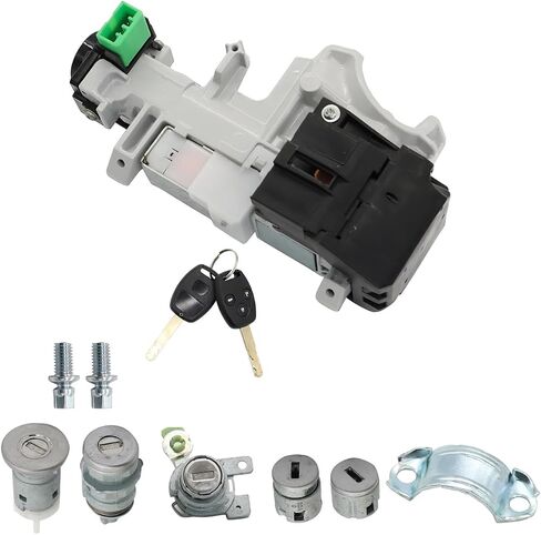 Ignition Switch Door Lock Cylinder Immobilizer Keys 06351-SDA-A70 Compatible with Accord 2003 2004 2005 2006 2007 in Saudi Arabia
