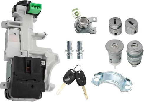 Ignition Switch Door Lock Cylinder Immobilizer Keys 06351-SDA-A70 Compatible with Accord 2003 2004 2005 2006 2007 in Saudi Arabia