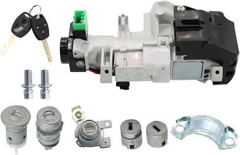 Ignition Switch Door Lock Cylinder Immobilizer Keys 06351-SDA-A70 Compatible with Accord 2003 2004 2005 2006 2007 in Saudi Arabia