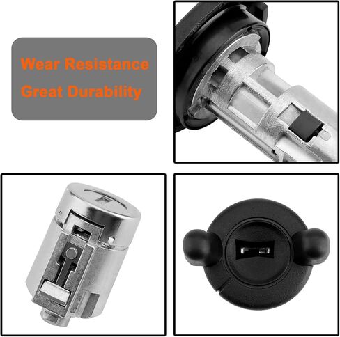 Ignition Switch Lock Cylinder & Four Door Lock Cylinders with 2 Keys | Compatible with 2002-2007 Chevy Express, GMC Savana Van | Replace#: 704600, 706591 in Saudi Arabia