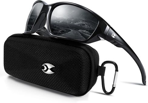 suoso Sports Polarized Sunglasses for Men: Womens UV400 Protection Sun Glasses Wrap Around Goggles for Fishing Driving TR90 in Saudi Arabia