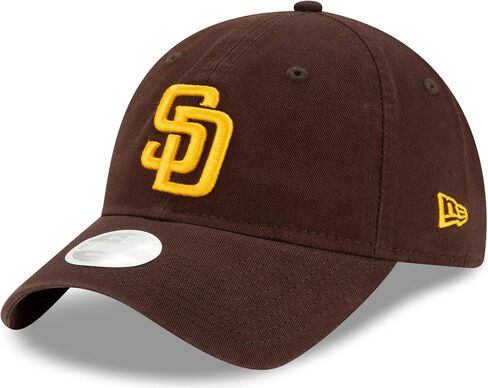 قبعة MLB Core Classic 9TWENTY للسيدات من New Era قابلة للتعديل مقاس واحد يناسب الجميع in Saudi Arabia
