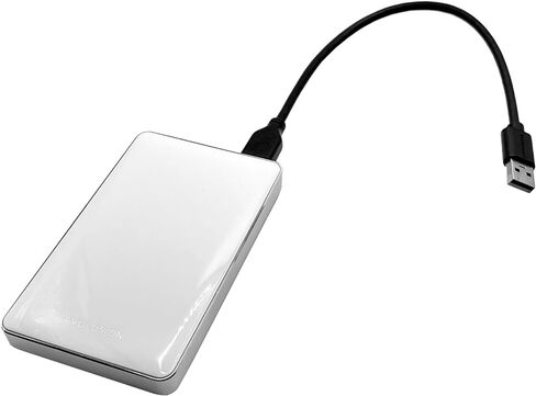 محرك الأقراص الصلبة الخارجي المحمول للألعاب Avolusion T1 Series 1 تيرابايت USB 3.0 (لأجهزة Xbox One X وS & Series X|S - منسق مسبقًا) أبيض - ضمان لمدة عامين in Saudi Arabia
