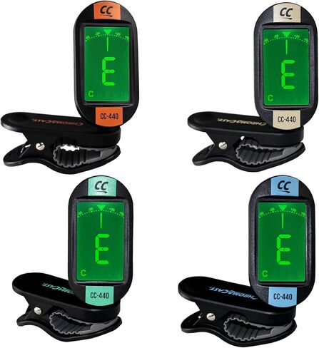 ChromaCast CC-440-DBL Daphne Blue Clip On Chromatic Tuner 2 Pack (CC-440-DB-2PK) in Saudi Arabia