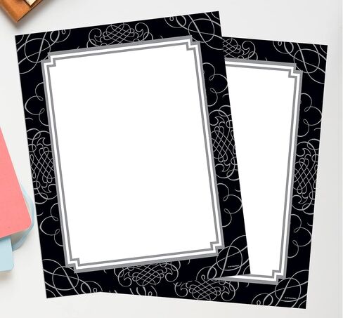 Great Papers! Scroll Letterhead, 8.5"x11", 80 Count (2014338) in Saudi Arabia