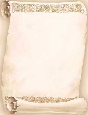 Great Papers! Scroll Letterhead, 8.5"x11", 80 Count (2014338) in Saudi Arabia