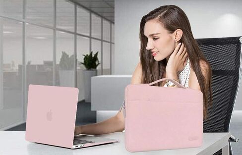 حافظة MOSISO متوافقة مع جهاز MacBook Pro 13 بوصة M2 2024، 2023، 2022-2016 A2338 M1 A2251 A2289 A2159 A1989 A1708 A1706، حافظة صلبة بلاستيكية وحقيبة ولوحة مفاتيح وغطاء كاميرا ويب وواقي شاشة، روز كوارتز in Kuwait