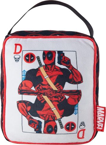 بطاقة لعب Deadpool Door Stopper - منتج Marvel الرسمي - Pop Portrait Home Accent وسادة محبوبة مثل سدادة الباب القطيفة - نهاية الكتاب، واقي الحائط (بطاقة Deadpool) in Kuwait