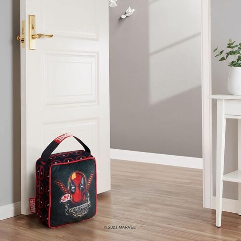 بطاقة لعب Deadpool Door Stopper - منتج Marvel الرسمي - Pop Portrait Home Accent وسادة محبوبة مثل سدادة الباب القطيفة - نهاية الكتاب، واقي الحائط (بطاقة Deadpool) in Kuwait