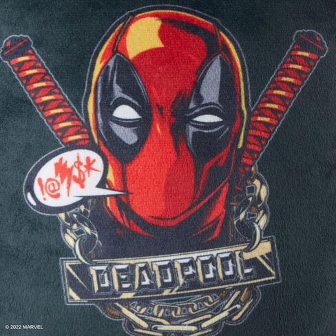 بطاقة لعب Deadpool Door Stopper - منتج Marvel الرسمي - Pop Portrait Home Accent وسادة محبوبة مثل سدادة الباب القطيفة - نهاية الكتاب، واقي الحائط (بطاقة Deadpool) in Kuwait