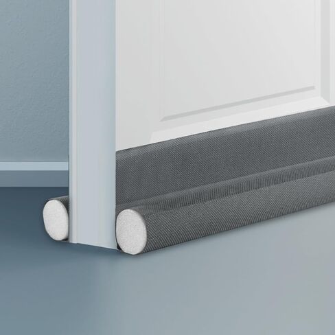 2 حزمة من سدادة مسودة الباب، 91.48 سم قابلة للتعديل تحت سدادة مسودة الباب لتقليل الهواء البارد، سدادات مسودة الباب لأسفل الباب، تناسب الأبواب الداخلية والخارجية (غاري) in Kuwait