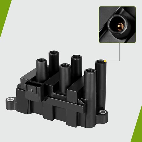 AUTOSAVER88 Ignition Coil Pack Compatible with Ford F150 E150 E250 Econoline Ranger Freestar Mustang Taurus Windstar Mazda B3000 MPV Mercury Sable Monterey Cougar V6 4.2L 4.0L 3.8L 3.0L in Saudi Arabia