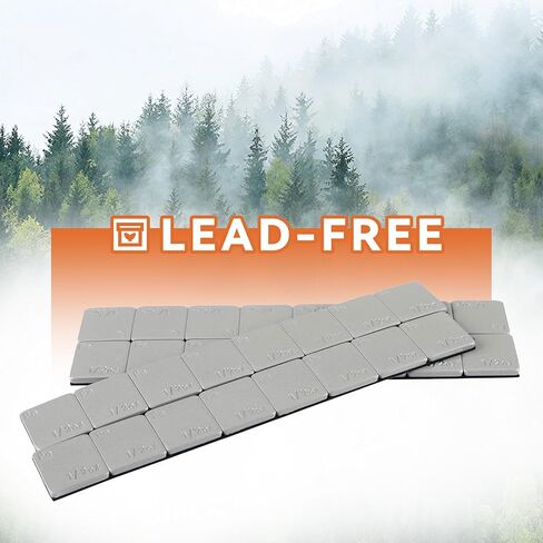 1/2 OZ Adhesive Wheel Weights,Grey1/2 OZ Stick-on Wheel Weights,A Box of 18 Strip,8 Segments per Strip(72 OZ/Pack) in Saudi Arabia