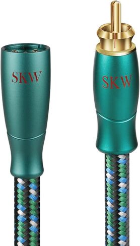 كابل SKW من سلسلة HC من سلسلة XLR أنثى إلى RCA ذكر بطول 6.5 قدم/2 متر (كابل واحد) in Kuwait