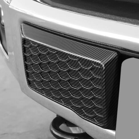 وسائد حماية من الصدمات الأمامية اليسرى واليمنى من Hoolcar غطاء غطاء لسيارة Ford F150 2015-2020، كروم in Kuwait