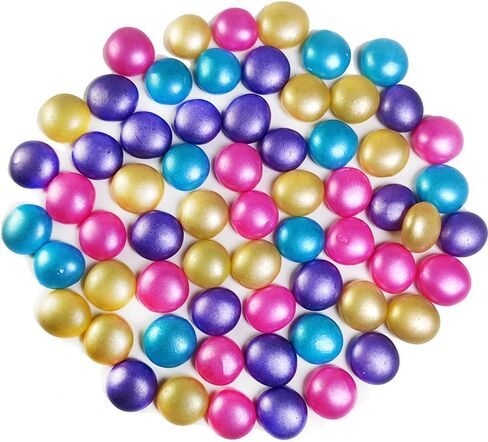 2 رطل من الأحجار الكريمة الزجاجية الملونة لحشو المزهرية، مشروع حرف الفسيفساء الرخامية المسطحة، أحجار ديكور الحفلات ذات موضوع حورية البحر، لهجات منزلية، أرجواني، أزرق، فوشيا، أصفر، ديكور صيف عيد الفصح in Kuwait