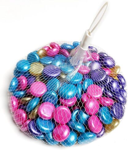 2 رطل من الأحجار الكريمة الزجاجية الملونة لحشو المزهرية، مشروع حرف الفسيفساء الرخامية المسطحة، أحجار ديكور الحفلات ذات موضوع حورية البحر، لهجات منزلية، أرجواني، أزرق، فوشيا، أصفر، ديكور صيف عيد الفصح in Kuwait