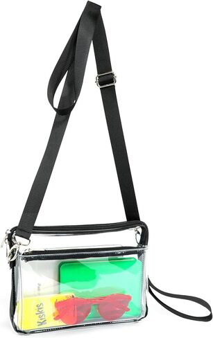 Mildbeer Clear Purse Stadium Approved 10x8 Medium Clear Bags for Concerts Festivals, Stadium Events in Kuwait