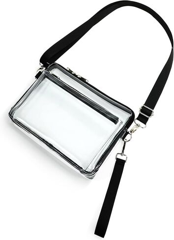 Mildbeer Clear Purse Stadium Approved 10x8 Medium Clear Bags for Concerts Festivals, Stadium Events in Kuwait