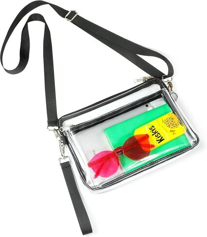 Mildbeer Clear Purse Stadium Approved 10x8 Medium Clear Bags for Concerts Festivals, Stadium Events in Kuwait
