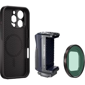 FREEWELL Pro Filmmaker Starter Kit Compatible with iPhone 16 Pro Max