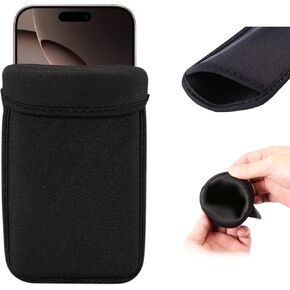 حقيبة الهاتف المحمول النيوبرين للنساء والرجال ، حالة الهاتف الهاتفية Universal Hockproof Pouch متوافقة مع Sony Xperia 10 Plus Sock For iPhone 16 Pro Max 15Plus Huawei Mate20x ، 10.5 سم*19.5 سم