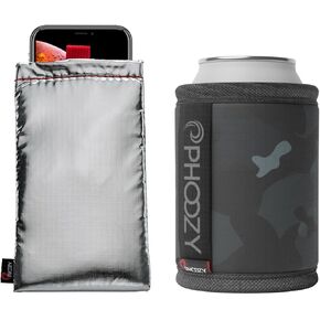 PHOOZY Apollo Series Thermal Phone Pouch - AS SEEN ON Shark Tank - Insulated Pouch Prevents Freezing, Extends Battery Life, Drop Proof. + Insulated Can Cooler
