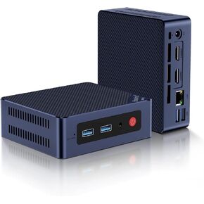 Beelink EQ14 Mini PC ، Intel 13th Twin Lake-N150 (حتى 3.6 جيجا هرتز ، تم ترقيته N100) ، 16 جيجا بايت DDR4 RAM 500GB M.2 SSD ، Dual LAN MINI Desktop Computer Support 4K@60Hz Display/WIFI 6/BT 5.2 for Home/Office