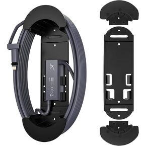 Peleus Starlink Ethernet Cable Caddy, Starlink Gen 3 Cable Management Accessories ABS Stability Starlink Mounting for StarLink Gen2/Gen3/Mini Ethernet Cable Adapter Black