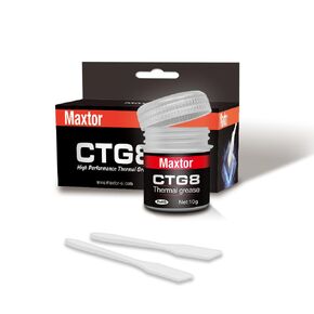 Maxtor CTG8 CORTAL CORPOUND PATCE CASTE لـ IC/Processor/CPU/GPU/جميع مبردات ، 12.8W/M.