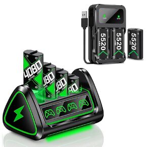 DXKK Rechargeable Battery Pack for Official Xbox One/Series S/X Wireless Controllers Including Older Xbox Controllers