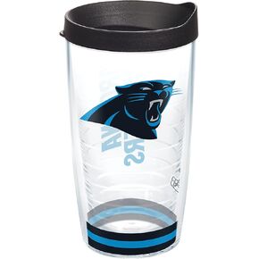 Tervis Made in USA Double Walled NFL New York Jets Arctic Insulated Tumbler Cup Keeps Drinks Cold & Hot, 24oz, Clear