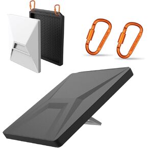 for Starlink Mini Case, Starlink Dish Protective Cover, Silicone Heavy Duty Weatherproof, Protective Case for Starlink Mini Accessories - Outdoor Travel Camping, Black