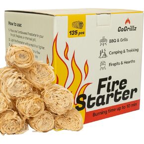 25pcs tumbleweeds starter-صوف الصنوبر والشمع الطبيعي لإشعال سريع وصديق للبيئة للمشاوي ، المواقد ، حفر النار والشواء