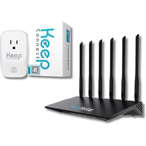 Uptime Essentials – Self-Healing Always Router + Smart Wi-Fi Reset Device Combo