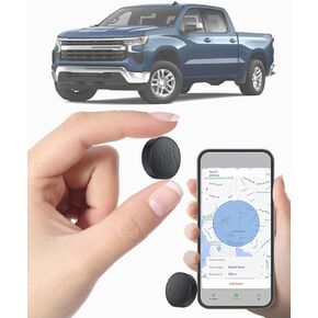 GPS Tracker for Vehicles - No Monthly Fee, No Subscription Required/Real-Time Car Tracking Device with App, Magnetic GPS Locator for Cars, Trucks, Kids, Pets, and Assets,Anti-Theft GPS Tracking Device