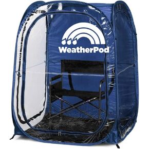 WeatherPod® The Original Shark Tank MyPod™ 1-2 Person Pop-Up Pod - Stay Warm, Dry, and Out of The Sun - Weather Pod for Sports, Rain, or Wind